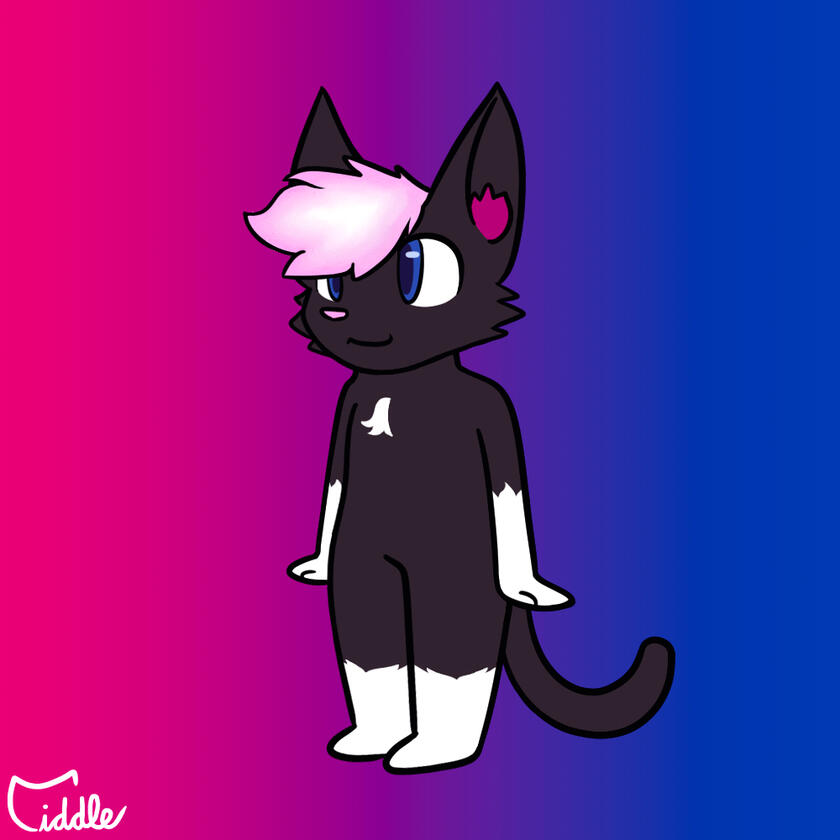 Chibi YCH Example of the feline base version of the Chibi YCH.